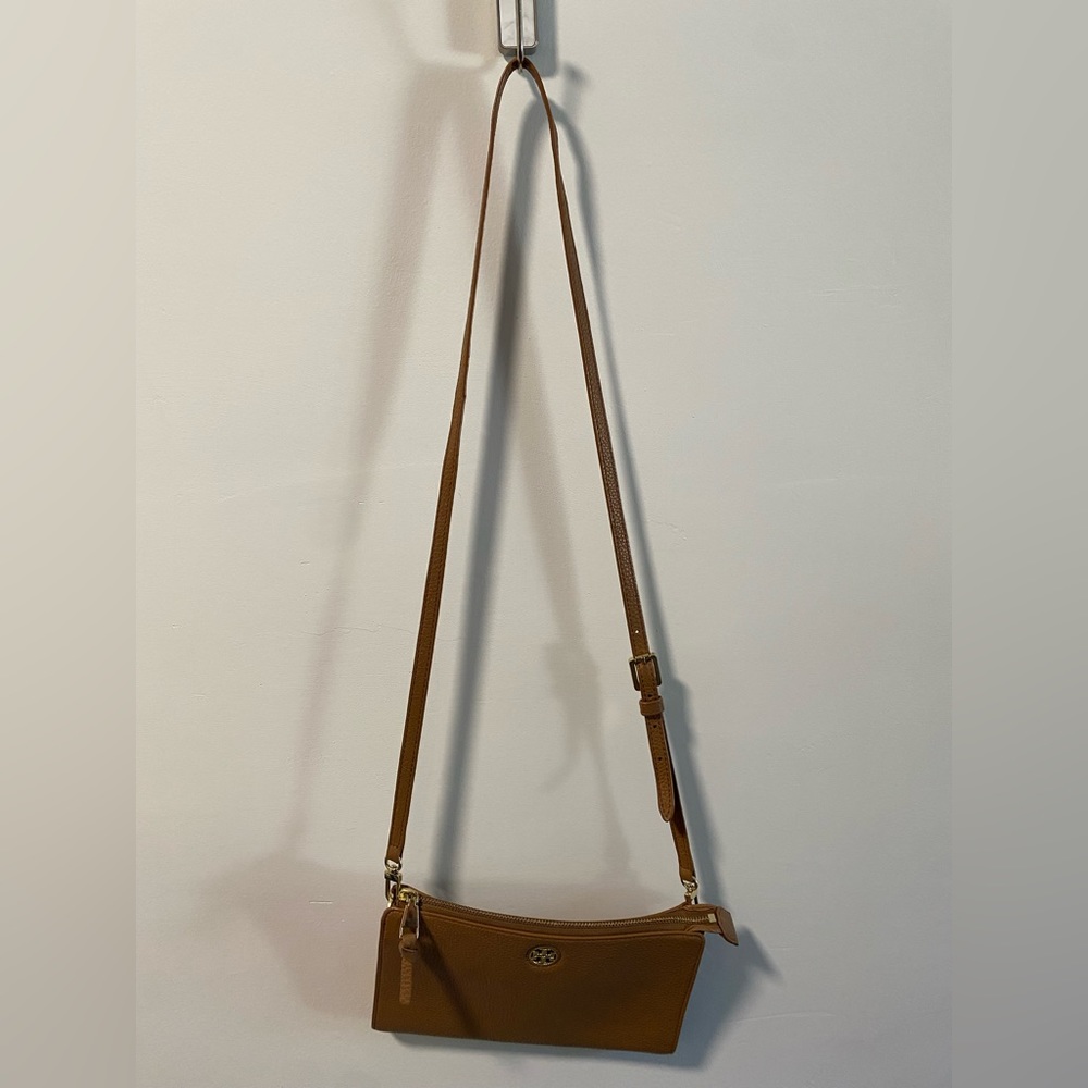 Brown Tory Burch Off the Shoulder Bag